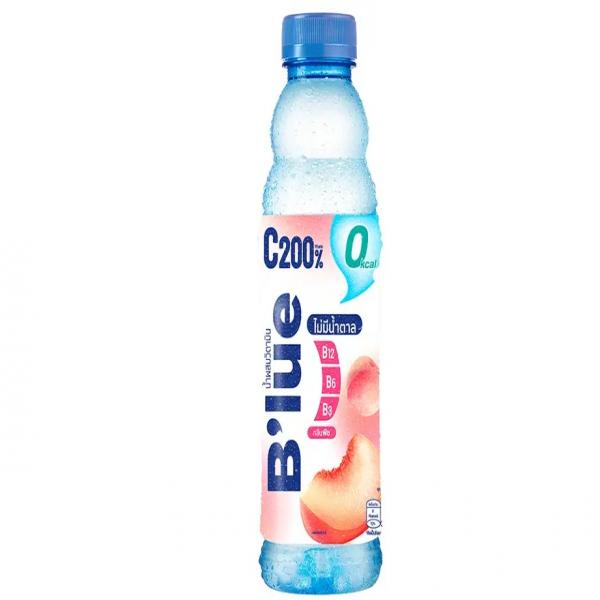 Water-Based Drink with Vitamin B3, B6, B12 and Vitamin C Peach Flavor