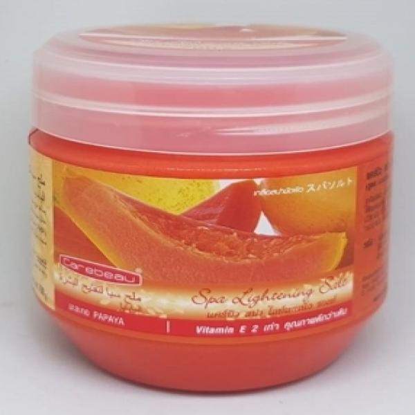 CAREBEAU SPA LIGHTENING SALT PAPAYA