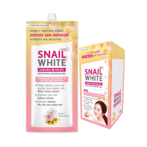 Namu Life Snailwhite Sakura Hazel Soothing Essence Gel