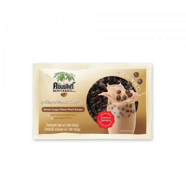 Brown Sugar Flavor Pearl Konjac