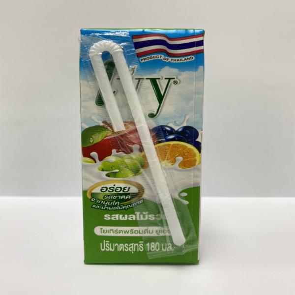 โยเกิร์ตพร้อมดื่ม ยูเอชที รสผลไม้รวม