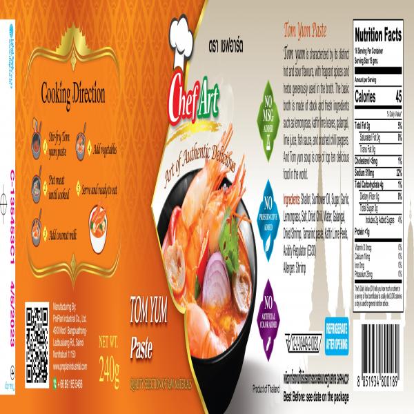 TOM YUM CURRY PASTE