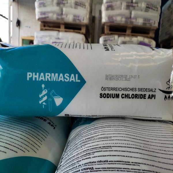 PHARMASAL API 25KG 40/CONTAINE (SODIUM CHLORIDE USP) / SALINEN AUSTRIAL AG / AUSTRIA