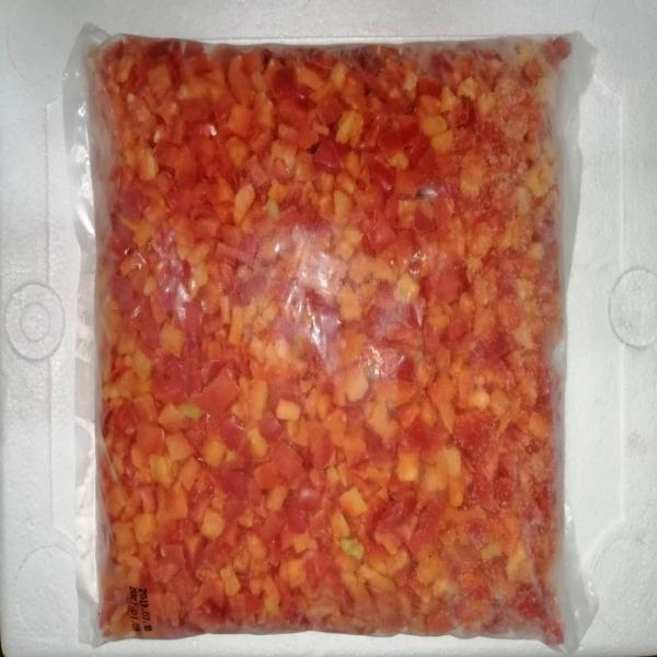 FROZEN BELL PEPPER RED DICE