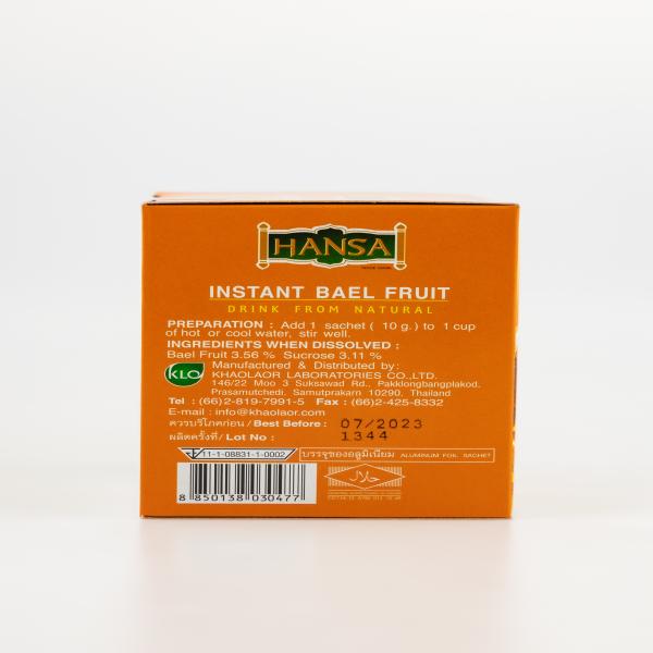 Instant Bael Fruit (Hansa Trademark)