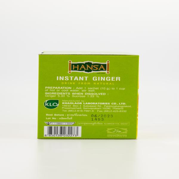Instant Ginger (Hansa Trademark)