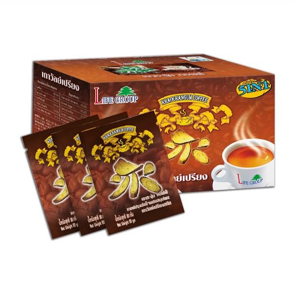 กาแฟปรุงสำเร็จผสมสมุนไพรเถาวัลย์เปรียงสกัด