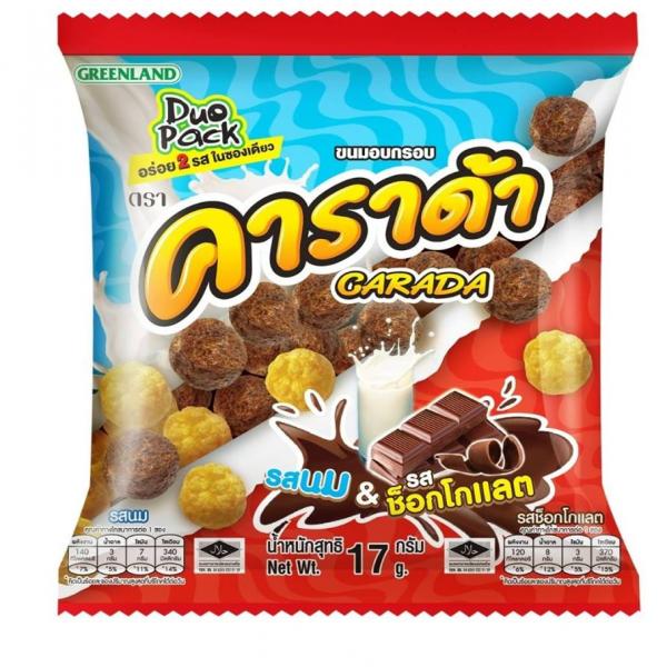 Chocolate Flavoured Rice Ball Snack