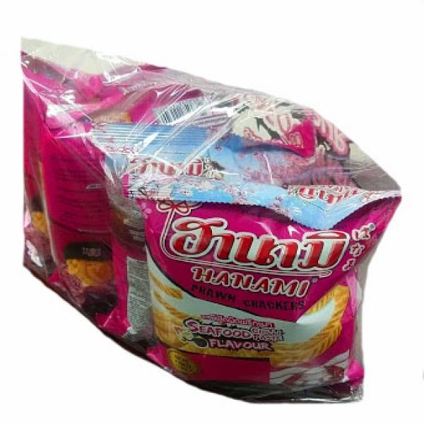 HANAMI® SEAFOOD WITH CHILLI PASTE FLAVOUR PRAWN CRACKERS
