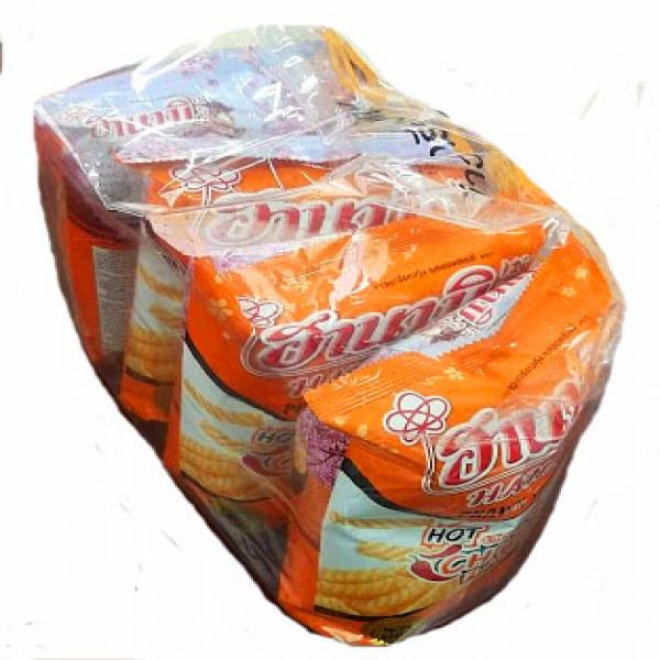 HANAMI® HOT CHILLI FLAVOUR PRAWN CRACKERS