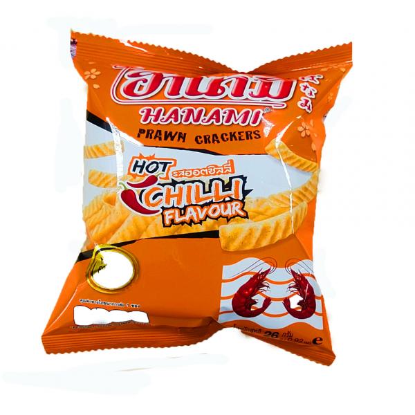 HANAMI® HOT CHILLI FLAVOUR PRAWN CRACKERS