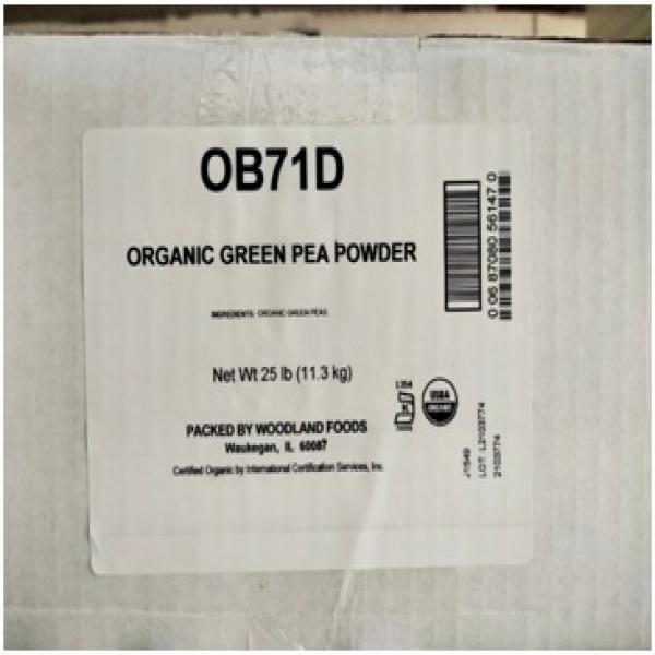 Organic Green Pea Powder