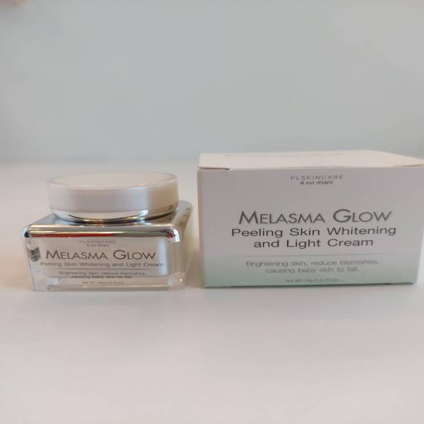 MELASMA GLOW PEELING SKIN WHITENING AND LIGHT CREAM
