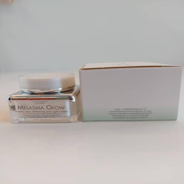 MELASMA GLOW PEELING SKIN WHITENING AND LIGHT CREAM