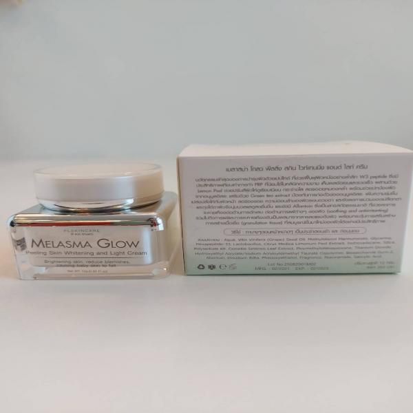 MELASMA GLOW PEELING SKIN WHITENING AND LIGHT CREAM