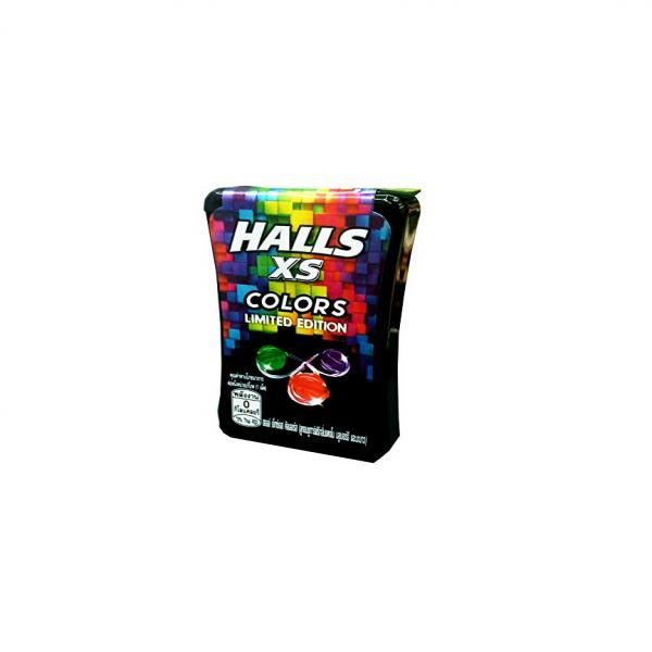 Halls XS Colors (Sugar-Free Assorted Flavored Candy)