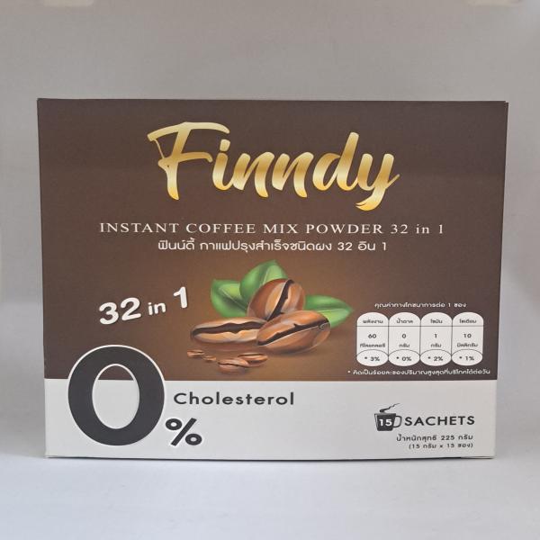 ฟินน์ดี้ กาแฟปรุงสำเร็จชนิดผง 32 อิน 1