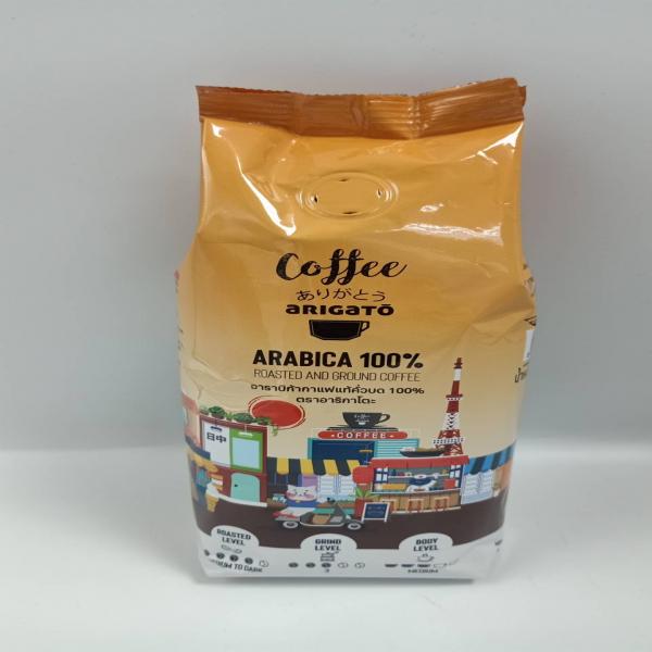 อาราบิก้ากาแฟแท้คั่วบด 100%