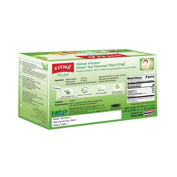 Herbal Infusion Green Tea Flavored with Garcinia Atroviridis