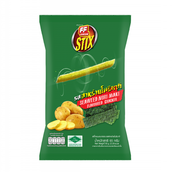Stix Seaweed Nori Maki Flavoured Cracker