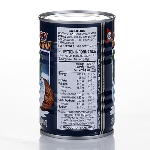 CANNED COCONUT CREAM
