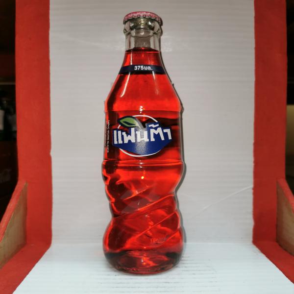 Fanta Strawberry in Returned Glass Bottle