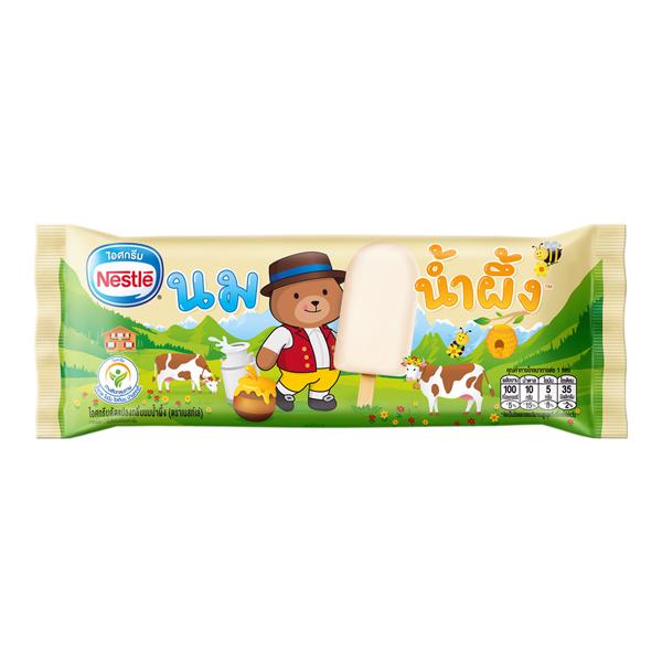 ไอศกรีมดัดแปลงกลิ่นนมน้ำผึ้ง (ตราเนสท์เล่)