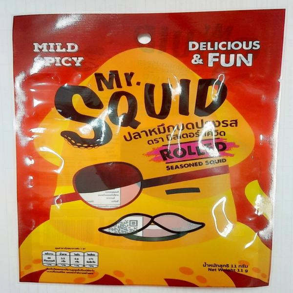 Rolled Seasoned Squid