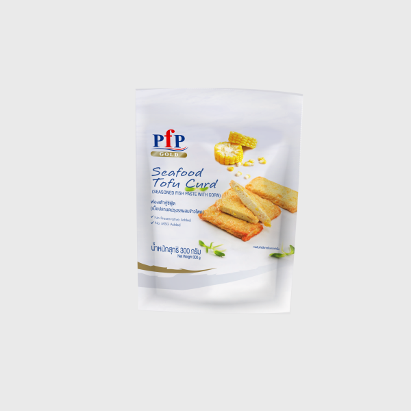 SEAFOOD TOFU CURD (SEASONED FISH PASTE WITH CORN)