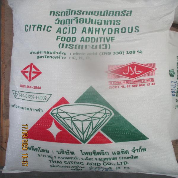 CITRIC ACID ANHYDROUS