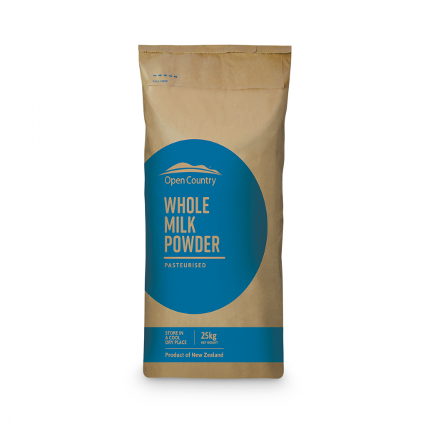 ORGANIC WHOLE MILK POWDER U - OPEN COUNTRY DAIRY LTD., AWARUA, NEW ZEALAND