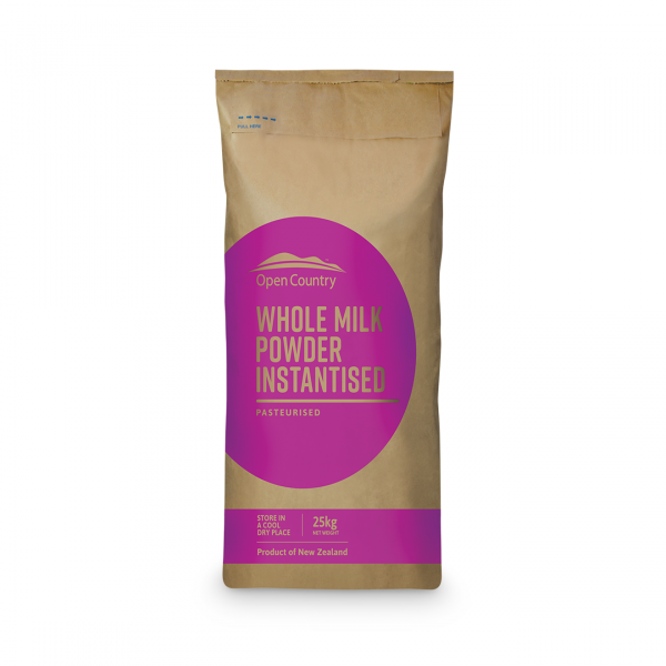 ORGANIC INSTANT WHOLE MILK POWDER - OPEN COUNTRY DAIRY LIMITED., AWARUA, NEW ZEALAND
