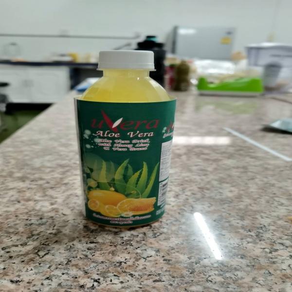 Aloe Vera Drink with Honey Lime