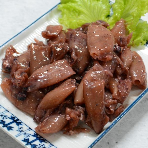 หมึกหวานต้มน้ำตาลโตนด