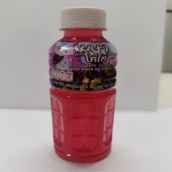 25% Grape Juice With Nata De Coco