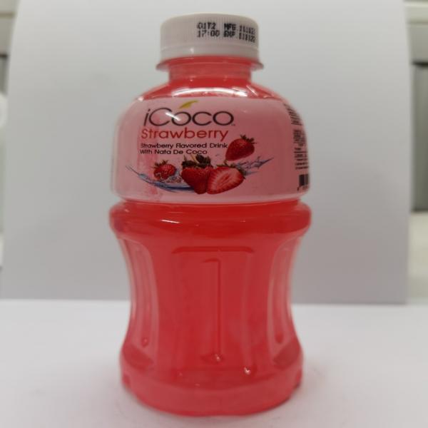 25% Strawberry Juice With Nata De Coco