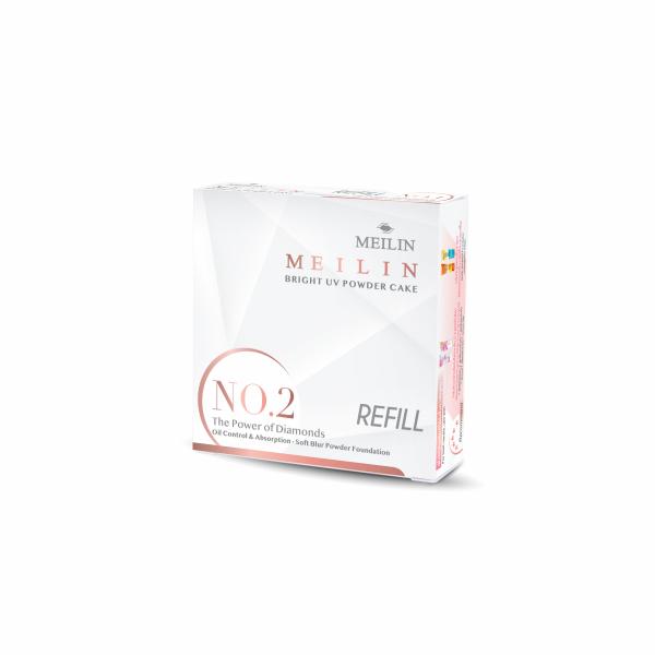 BRIGHT UV POWDER CAKE (REFILL) NO.2