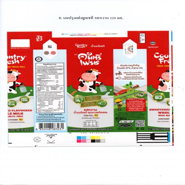 U.H.T. Sweetened Flavoured Milk (225 ml)