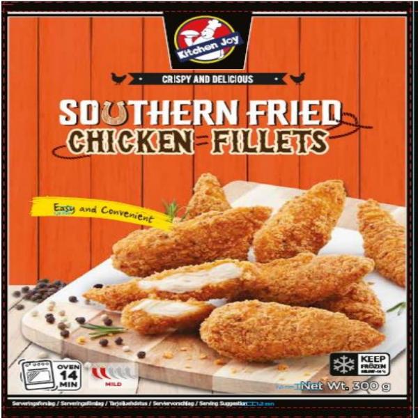 CHICKEN FILLETS SOUTHERN FRIED