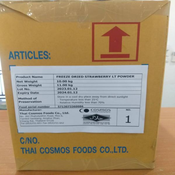 FREEZE DRIED STRAWBERRY LT POWDER