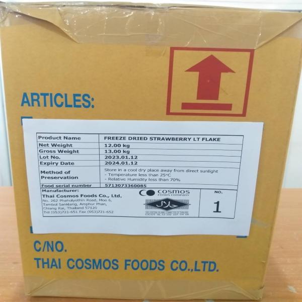 FREEZE DRIED STRAWBERRY LT FLAKE