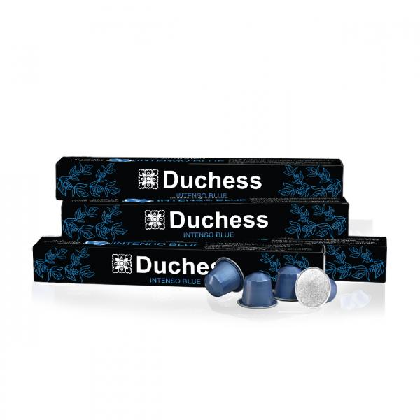 Intenso Blue Coffee Capsule (Roasted and Ground Coffee in Capsule) Duchess Brand