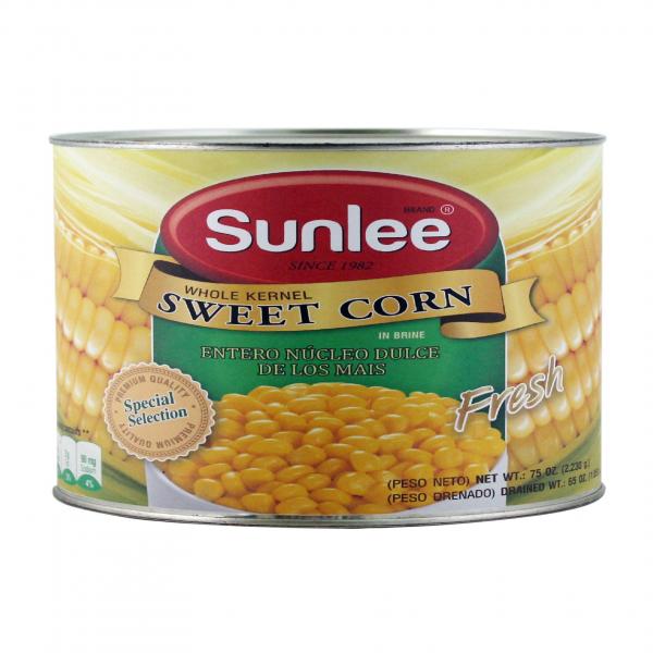 Whole Kernel Sweet Corn in Brine (Vacuum packed)