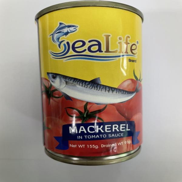 ปลาแมคเคอเรลในซอสมะเขือเทศ