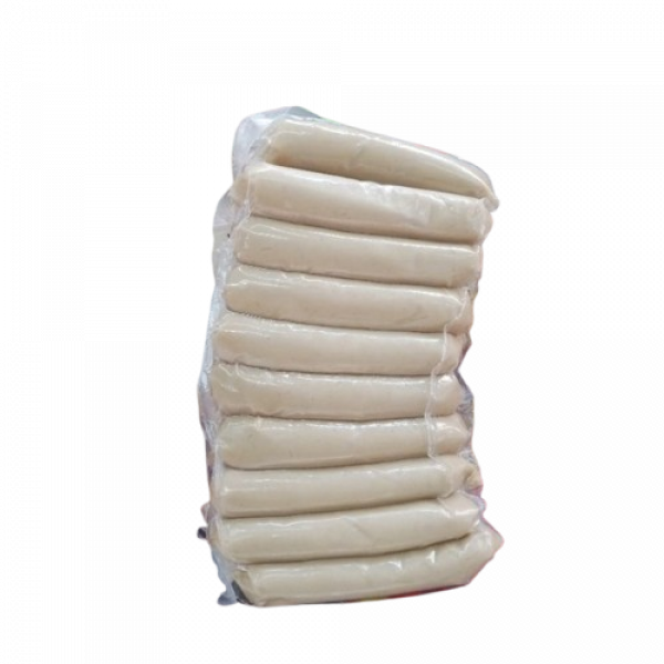 Chicken sausage with garlic and vermicelli
