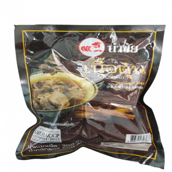 เนื้อตุ๋น (ตรา นำชัย) (น้ำหนักสุทธิ 600 ก.)