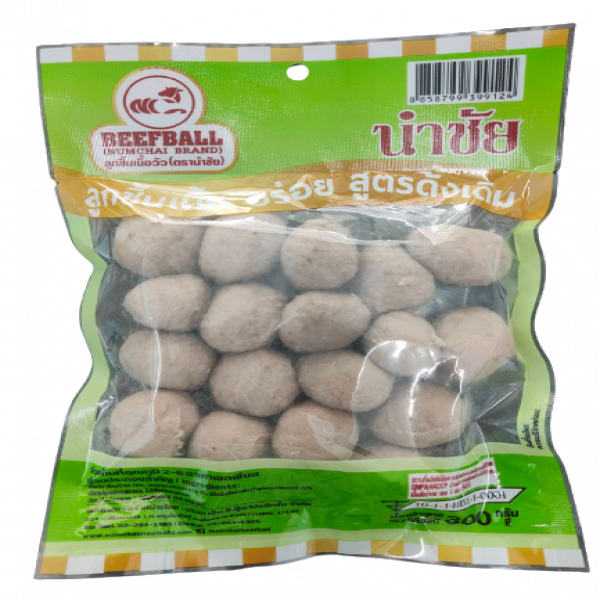 BEEFBALL (NUMCHAI BRAND) (Large size, Net weight 300 g., 150 g.)