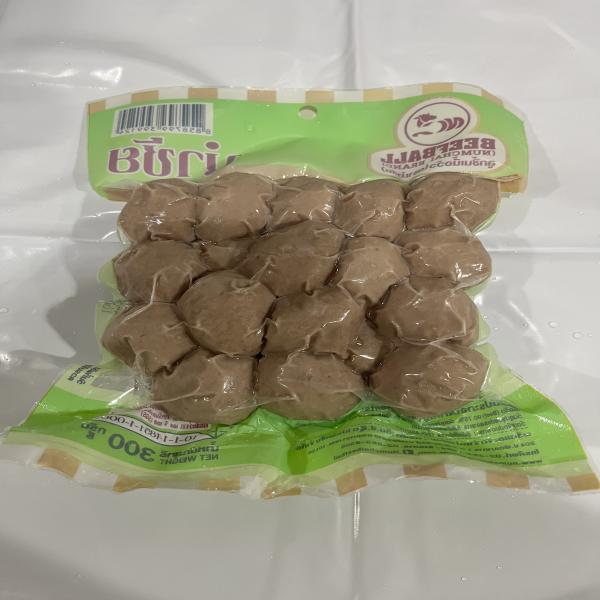 BEEFBALL (NUMCHAI BRAND) (Large size, Net weight 300 g., 150 g.)
