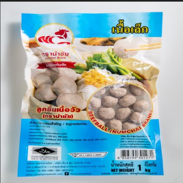 BEEFBALL (NUMCHAI BRAND) (Small size , Net weight 1 kg)