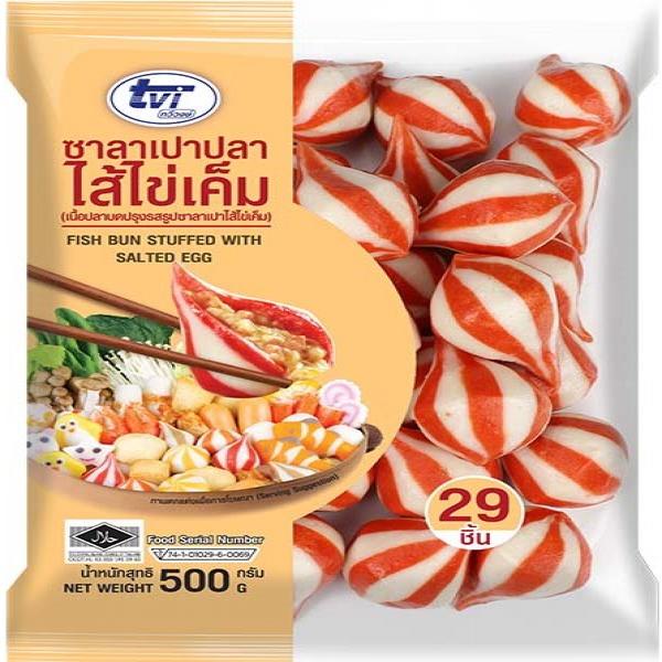 ซาลาเปาปลาไส้ไข่เค็ม